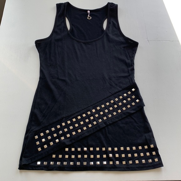 Robin K Tops - Robin K Black Knit Studded top Small